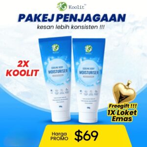 2x KOOLIT + 1x LOKET EMAS